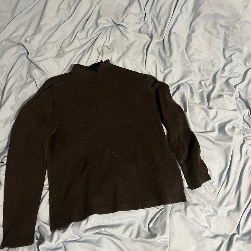 Karen Scott Womens Black Sweater